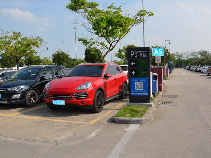 智慧停车之车位引导及反向寻车解决方案